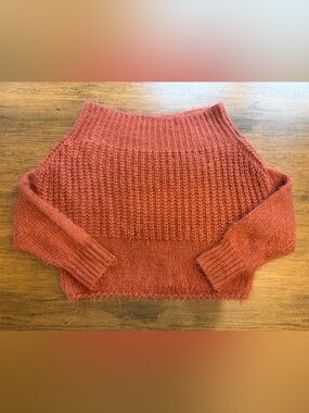 fab'rik Women's Sweater in Rust